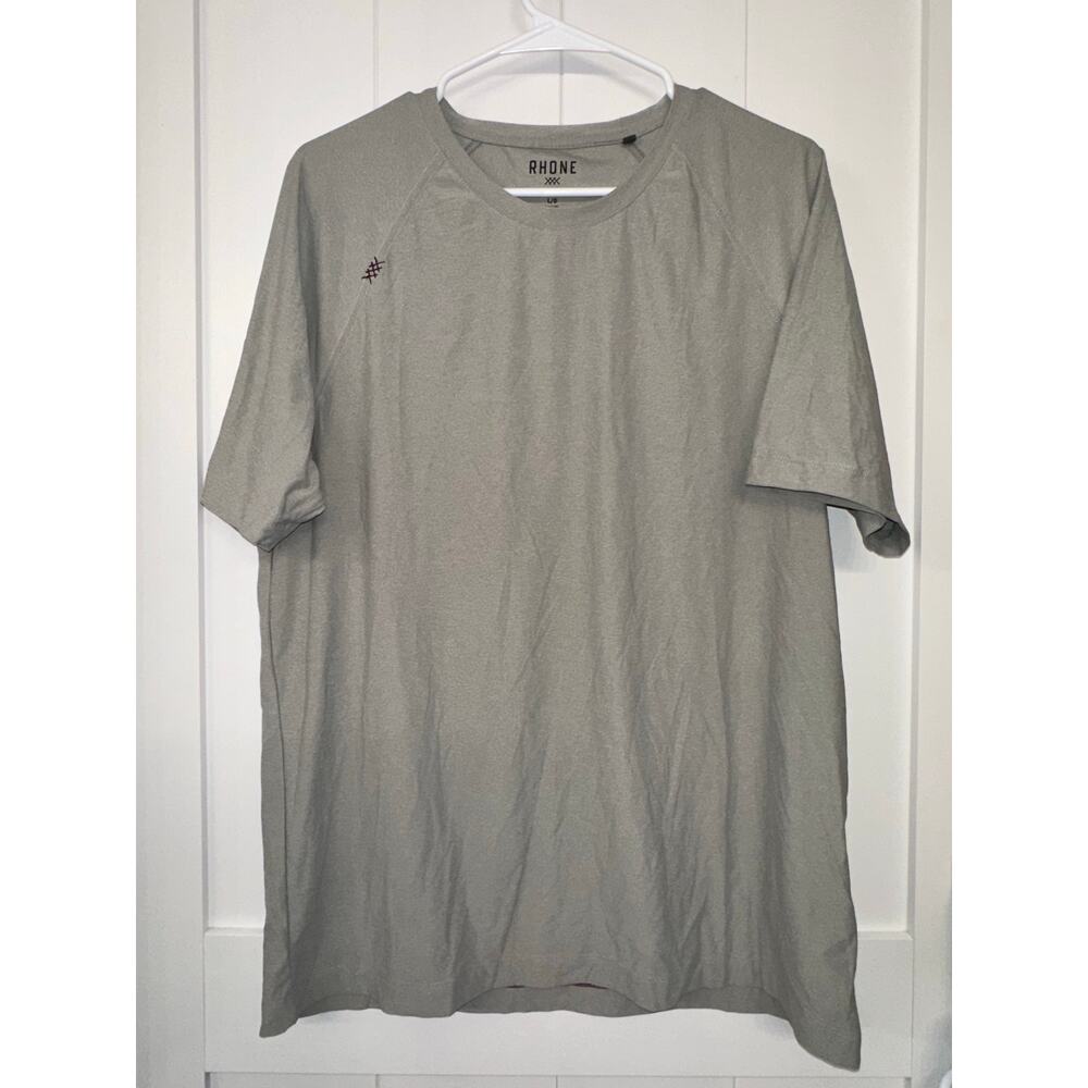Rhône men’s performance tee in gray size Large